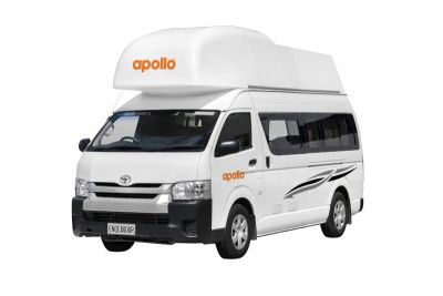 Der Endeavour Camper von Apollo in Neuseeland