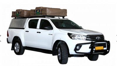 Asco Africa Toyota Hilux Double Cab Camper Frontansicht