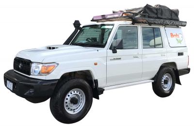Britz Safari 4WD Rooftop Camper Australien 