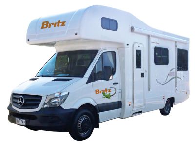 Britz Frontier Camper Australien