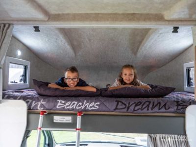 Traumhaft schlafen im Beach Elite Camper von Maui Australien