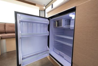 Geräumiger Kühlschrank im Maui Cascade Elite in Neuseeland