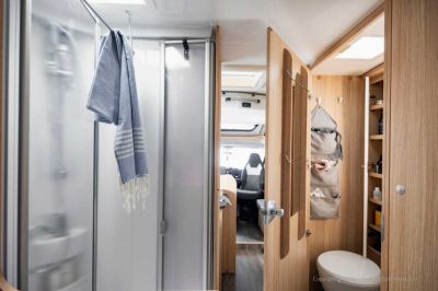 Bad - Toilette im Comfort Luxury von McRent Norwegen