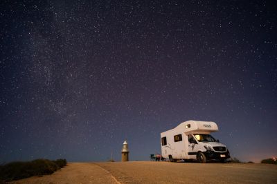 Unter Sternen Beach Camper von Maui Australien