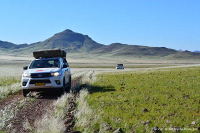 Unterwegs in Afrika mit dem Toyota Hilux von Africar