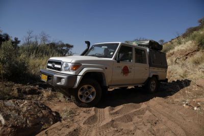Abenteuerliche Touren durch Afrika mit dem Toyota Landcruiser von Africar 