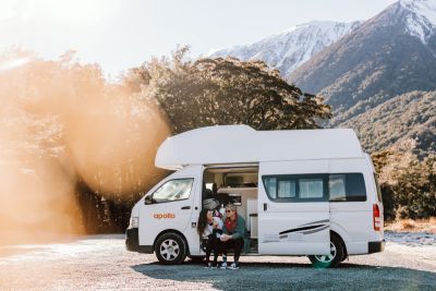 Perfekte Reise mit dem Endeavour Camper von Apollo in Neuseeland