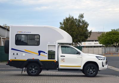 Flexibiliät mit bester Ausstattung: der 4WD FunXA Camper von Bobo Campers Afrika.