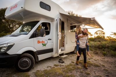 Zweisam Abenteuer erleben mit dem Camper Explorer von Britz Australien