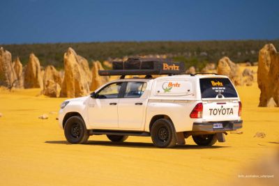 Unterwegs mit dem Safari Auto 4WD von Britz Australien