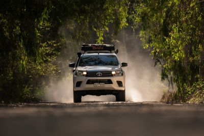 Mit dem Safari Auto 4WD von Britz Australien unterwegs