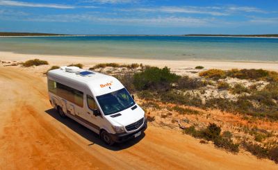 Unterwegs mit dem Campervan Venturer von Britz Australien