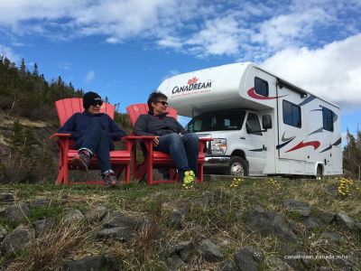 Zeit für Rast mit dem Canadream Canada  MHA-Wohnmobils