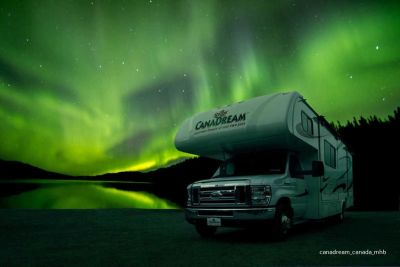 Aurora geniessen mit dem Canadream MH-B Motorhome Canada