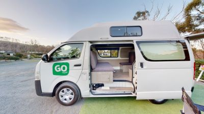 Der praktische 2-Bett Hi Top von Go Cheap, Australien