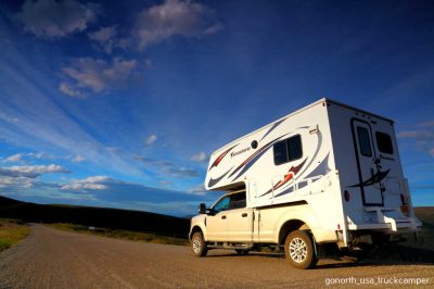 Unterwegs mit dem Truck Camper von GoNorth USA